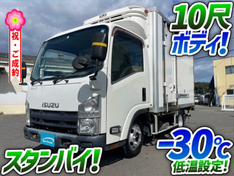 1044 H25 TKG-NLR85AN いすゞ エルフ 冷蔵冷凍車 菱重コールドチェーン -30℃低温設定 スタンバイ 10尺ボディ ハイキャブ 両側サイド扉 5トン限定 準中型免許 2t 小型