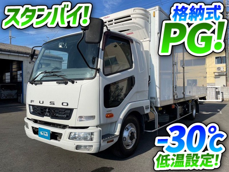 1412 H26 TKG-FK61F 三菱ふそう ファイター 冷蔵冷凍車PG -30℃低温設定 スタンバイ装置付き 格納式パワーゲート ベッド付き R404A 4t 8t 中型