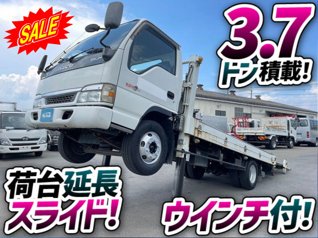 1434 H15 KR-NPR72PR いすゞ エルフ セルフローダー セーフティ キャリアカー 車載車 車両運搬 重機運搬 農機具運搬車 2t 3t  4t 8t 小型 | 日本全国納車【BeeTruck】ビートラック