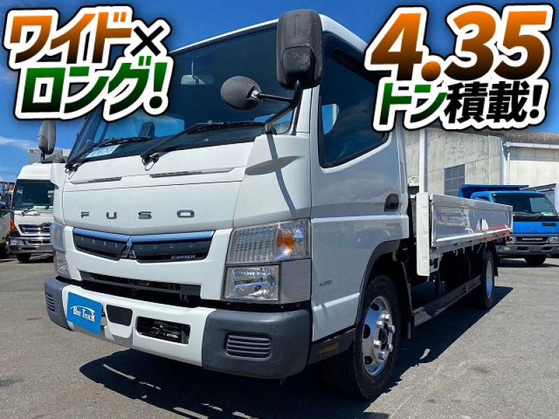 1455 R1 2PG-FEBS0 三菱ふそう キャンター 平ボディ ワイド ロング 準中型免許 4.35トン積載 4P10 デュオニック AT 3t 4t 7.5t 小型