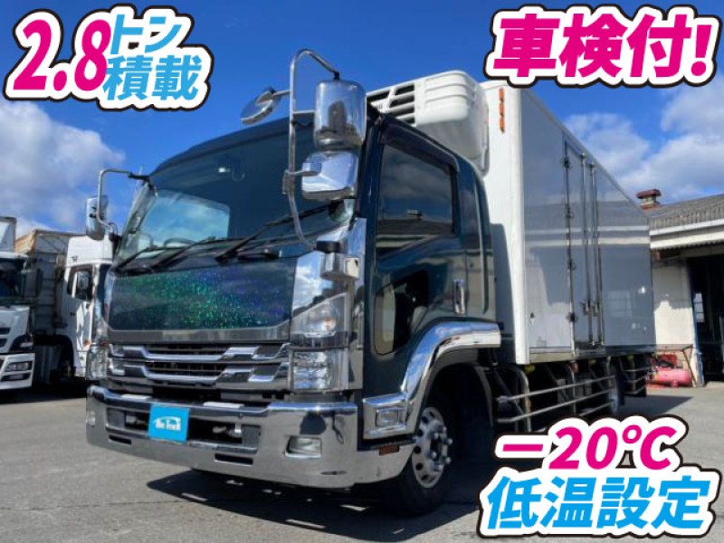 1548 TKG-FRR90S2 H29 車検付 いすゞ フォワード 冷蔵冷凍車 冷凍バン -20℃低温設定 R404A 日本フルハーフ 4t 中型 箱車