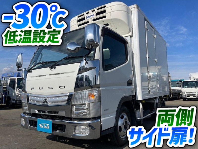 1605 TPG-FBA20 H28 三菱ふそう キャンター 冷蔵冷凍車 標準幅 10尺ボディ -30℃低温設定 東プレ 両側サイド扉 5速MT車 5トン限定・準中型免許 2t 5t 小型 バン 箱車