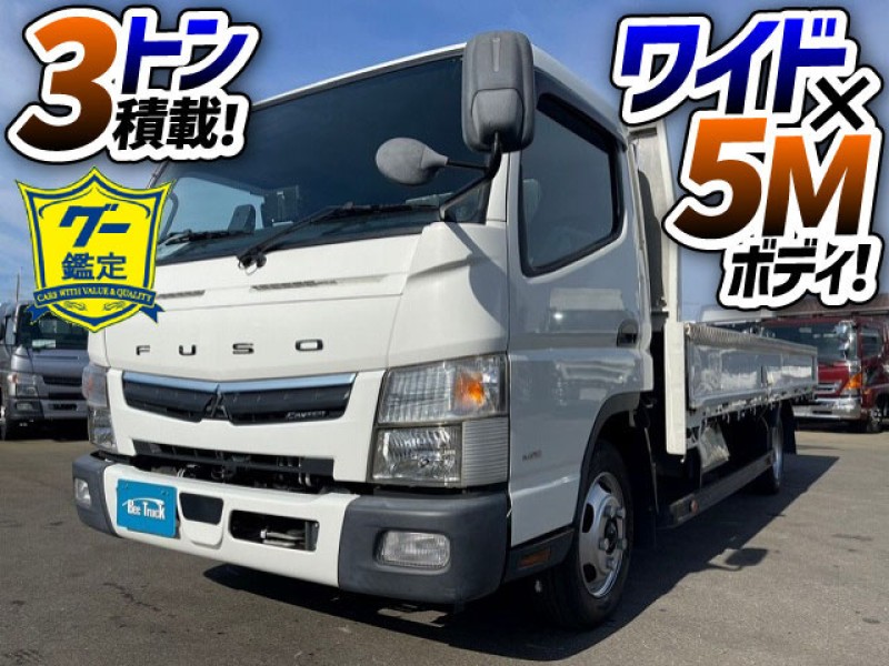 1621 2PG-FEB50 車検付 R2 三菱ふそう キャンター 平ボディ ワイド 超ロング 5Mボディ 3トン積載 パブコ 2t 3t 6t 小型 キャブオーバー