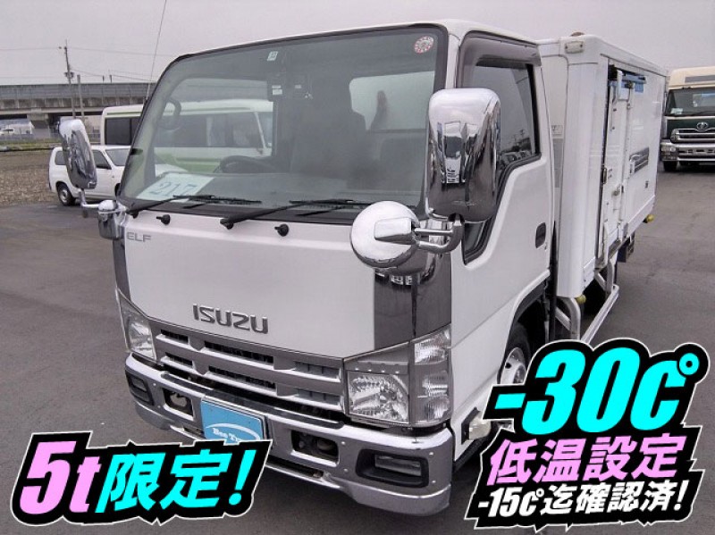 H23 いすゞ エルフ 冷蔵冷凍車 -30度低温設定 5t限定 R404A