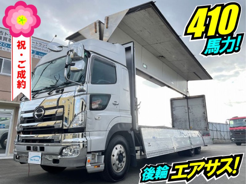 車検付 H17 日野 プロフィア アルミウイング 3軸1デフ 後輪エアサス ハイルーフ 10t 大型 バン