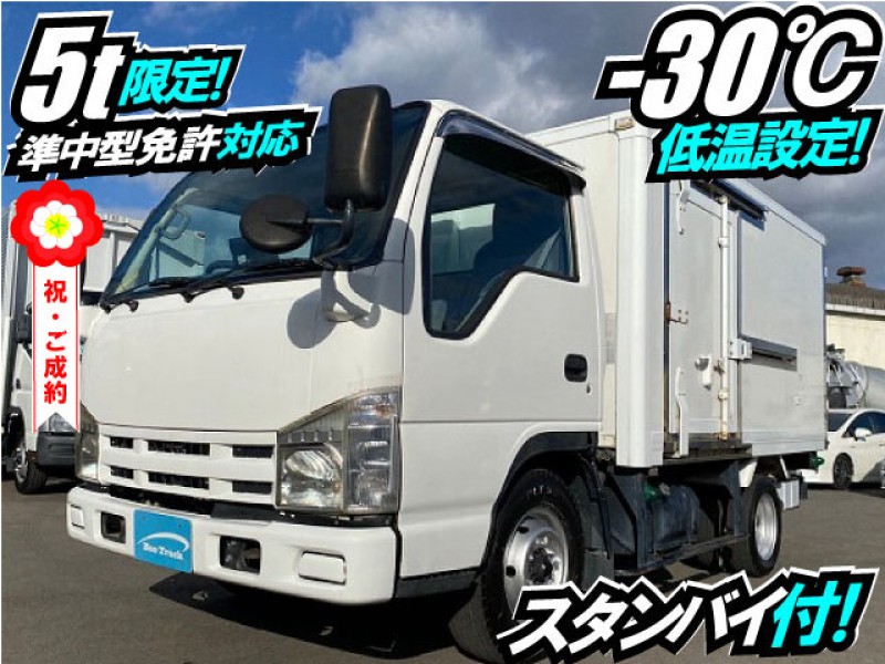 H19 いすゞ エルフ 1.5tクラス 冷蔵冷凍車 保冷 冷凍バン 小型 2t 3t 東プレ R404A -30℃低温設定