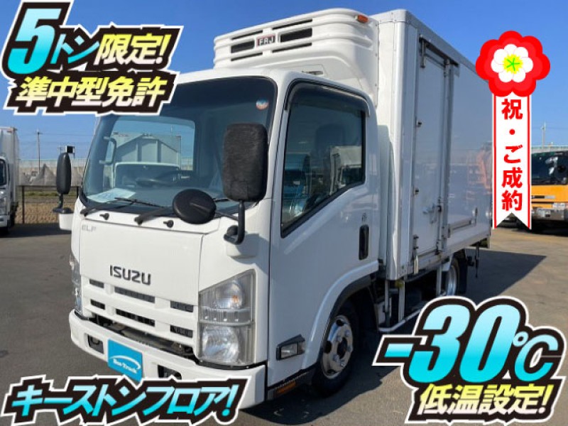 H19 いすゞ エルフ 冷蔵冷凍車 －30℃低温設定  キーストンフロア サイド扉 5トン限定準中型免許 小型