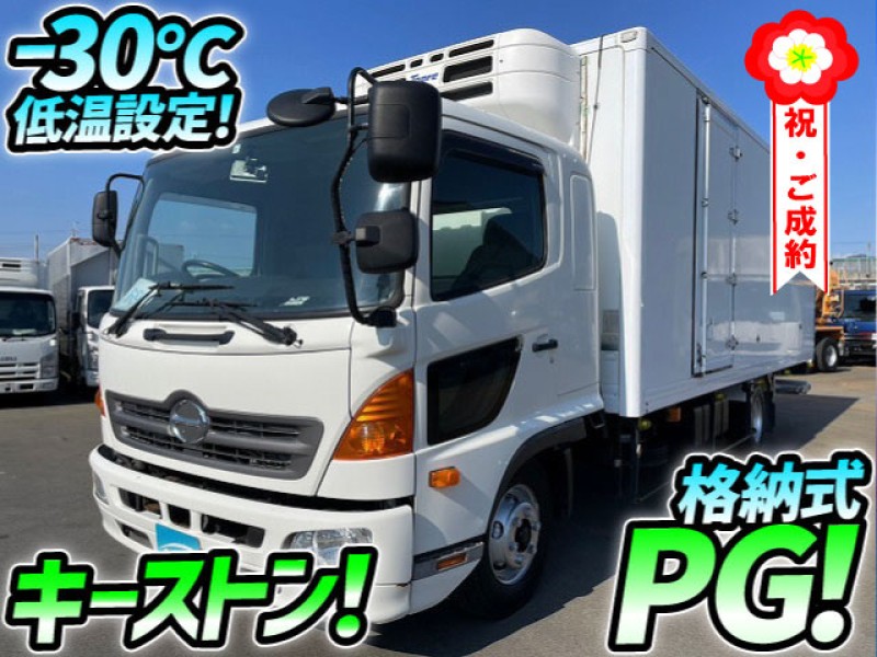 H24 日野 レンジャー 冷蔵冷凍車 -30℃低温設定 東プレ 格納式パワーゲート 6200 フルワイド キーストンフロア 4t 中型