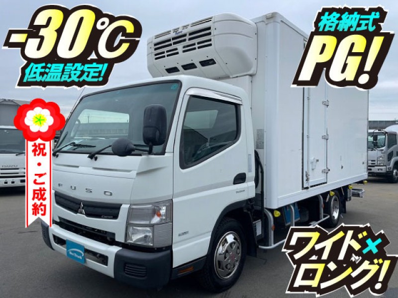 H26 三菱ふそう キャンター 冷蔵冷凍車 －30℃低温設定 格納式パワーゲート ワイド ロング サイド扉 東プレ 2t 3t 小型