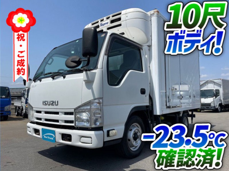 0842 ☆ H24 TKG-NHR85AN いすゞ エルフ 冷蔵冷凍車 -30℃低温設定 サイド扉 東プレ 5トン限定 準中型免許 1.5t 小型