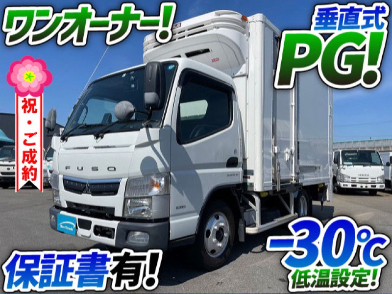 0881 ★おすすめ車両★ 車検付 R1 TPG-FEA50 三菱ふそう キャンター 冷蔵冷凍車 垂直式パワーゲート -30℃低温設定 サイド扉 ワンオーナー 菱重コールドチェーン 2t 小型