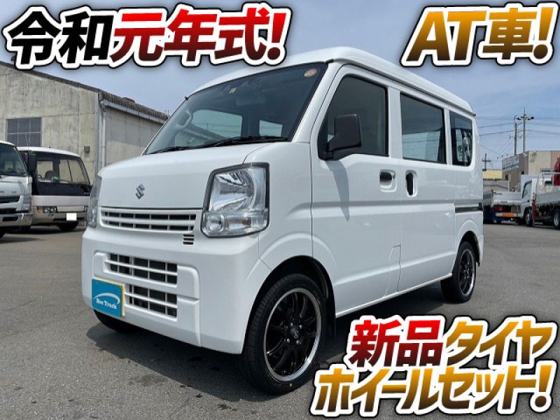 0870 車検付 R1 HBD-DA17V スズキ エブリイ 軽ワゴン PA(ハイルーフ)グレード AT車 ガソリン車